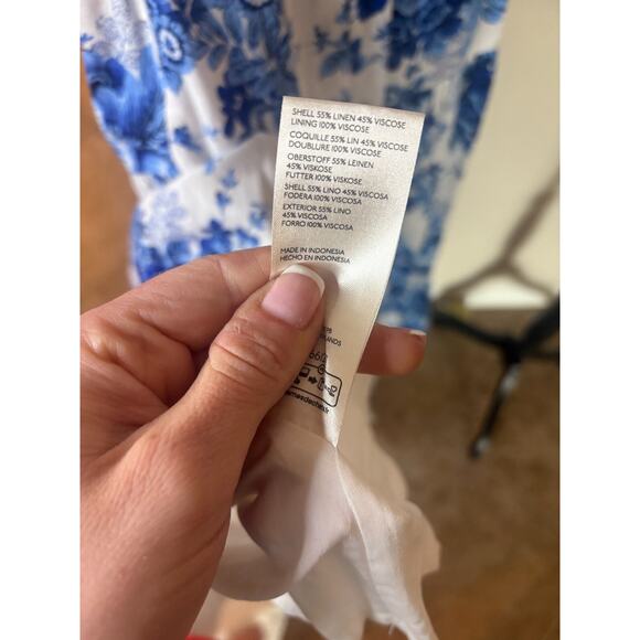 Maeve by Anthropologie Dropped Waist Tiered Flouncy Maxi Dress Size S - Picture 10 of 10